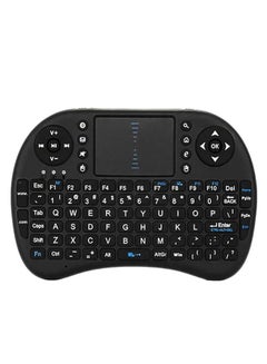 Buy Mini Wireless Touchpad Keyboard - English Black in Saudi Arabia
