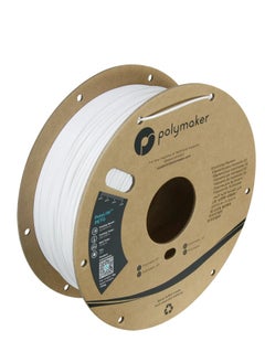 Buy Polymaker PETG Filament 1.75mm, 1kg Strong PETG White Filament Cardboard Spool - PolyLite PETG 1.75mm White 3D Printer Filament, Print with Most 3D Printers Using 3D Filaments in UAE