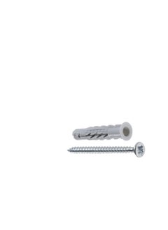 اشتري Fischer Nylon Expansion Fixing Plug W/Chipboard Screw SX 8x40 SB 8Pcs في الامارات