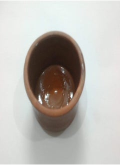 اشتري Medium pottery casserole size 11.5 cm - Brown في مصر