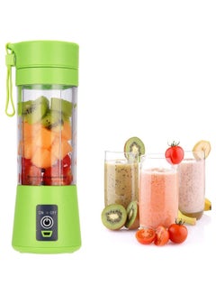 Buy Portable Blender, Personal Size Blender Shakes And Smoothies, Mini Juicer Cup Usb Rechargeable, Handheld Travel Blender Fruit Mixer 380ml in UAE