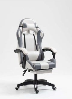 Buy Fabric Gaming Chair with Footrest in Saudi Arabia