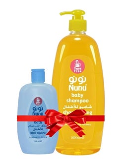 Buy Nunu Shampoo 1L + Baby Bath 200ml in Egypt