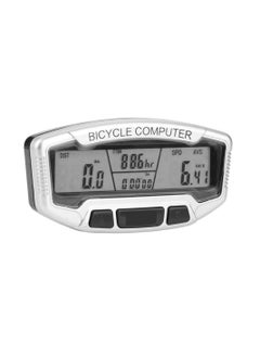 Buy Bike Computer, Outdoor Waterproof Wired Bike Computer Odometer Cycling Riding Accessory with Lcd Display, Supports Intelligent Backlight, Lightweight, Dustproof, Waterproof, Energy Saving(1 Pack) in UAE