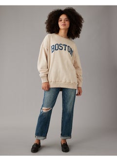 Buy AE Oversized Maine Graphic Sweatshirt in UAE