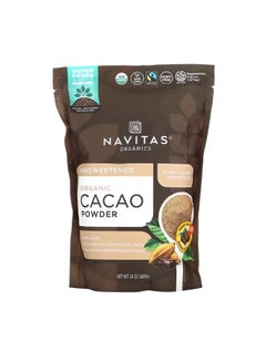 Buy Organic Cacao Powder Unsweetened 24 oz 680 g in UAE