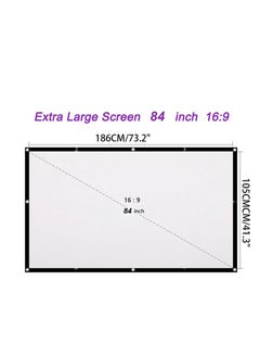 اشتري Electrical Projector Screen في الامارات