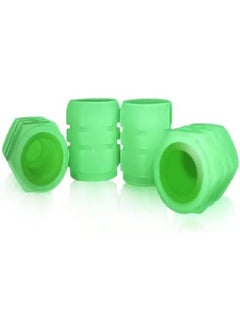 Buy 4pcs Car Accessories Night Tire Covers (Green) in Egypt