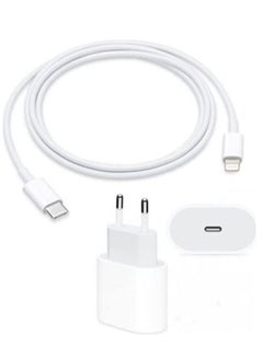 Buy Apple Iphone 13 Pro Max Dual Charger With Type C Port 20W in Egypt