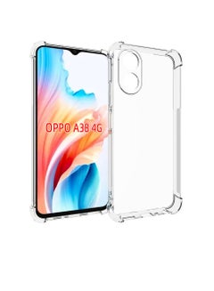 Buy Protective Case Cover For OPPO A18/A38 4G Clear in Saudi Arabia