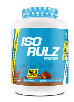 Buy MUSCLE RULZ ISO RULZ PROTEIN 5LBS/2.26KG CHOCOLATE in UAE