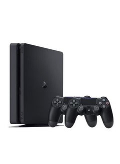 اشتري PlayStation 4 Slim 500GB Console With 2 Dualshock Controllers في الامارات