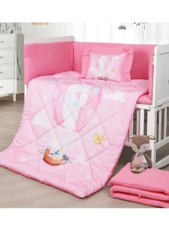 Buy 5-Piece Baby Crib Bedding Set in Saudi Arabia