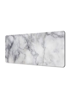 Buy Large Mouse Pad Extended Gaming Mouse Pad Anti-slip Rubber Base Desk Pad Desktop Pad Smooth Fabric Keyboard Mouse Pad 800 * 300 * 3mm Marble in UAE