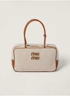 Buy miu Canvas top-handle bag in Saudi Arabia