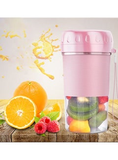 Buy Portable Blender Cup, 300 ml Personal Blenders Mini Smoothies and Shakers Juicer Cup, USB Rechargeable Ice Blender Mixer in UAE