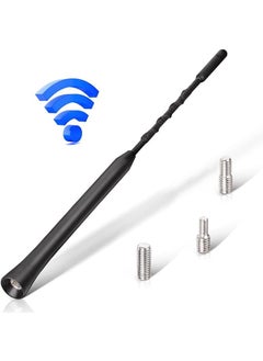 اشتري Bendable Car Antenna, Universal Replacement Car Radio Antenna Pole, Am/fm/dab, Pole Car Roof Antenna With M4 M5 M6 Screws for Trucks, Cars, Motorhomes, Campers, Motorhomes, Campervans, Etc. (23 Cm) في السعودية