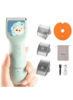 Buy Bololo Baby Hair Clippers Haircut Kit Quiet Cordless Waterproof Chargeable Hair Trimmer for Kids Infants Men and Women in UAE