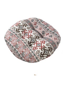 اشتري Comfortable Home Office Cotton Linen Breathable Round Chair Cushion في الامارات