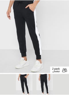 اشتري 2 Pack Panel Joggers في الامارات