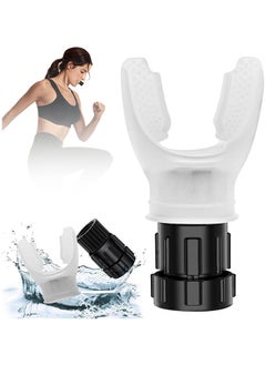 Buy Lung Exerciser Expander Device, Breathing Exercise Device For Lungs, Silica Gel Deep Breathing Exercise Trainer, Increase Lung Capacity, Improve Sleep (White) in UAE