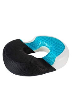 اشتري Professional Elastic Comfortable Donut Sciatica Memory Foam Pillow and Gel Seat Cushion Coccyx Pad في السعودية