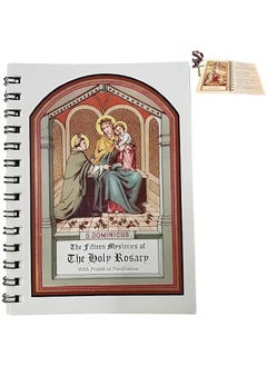 اشتري Pocket Size Rosary Meditation Book, Rosary Booklet Catholic,The Rosary The Prayer That Saved My Life, Scriptural Rosary Prayer Book Catholic في السعودية