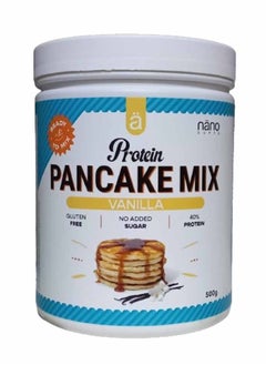 اشتري Nano Supps Protein Pancake Mix Vanilla Flavor 500g في الامارات