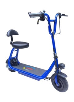 Buy Mini Electric Scooter - Compact Design, Powerful Battery, and Distinctive Lighting (Blue) in Saudi Arabia