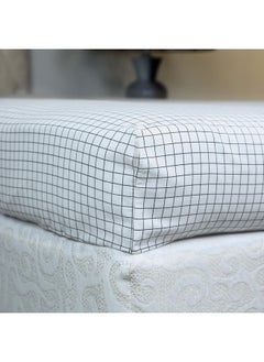 اشتري Malta Stripe Printed Cotton Twin Fitted Sheet 200 x 33 x 120 cm في الامارات