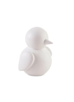 اشتري Bird Polyresin Decor Figurine 9.5X9X12Cm - White في الامارات