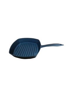 Buy Rosette Cast Iron Square Grill Pan 26x26CM in UAE