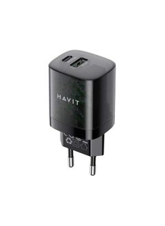 اشتري Havit UC303 Mobile series GaN – 30W Travel charger – Black في مصر