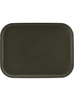 اشتري Rectangular Non-Slip Tray With Rubber Surface And Pp Bottom - Brown 31X44Cm في الامارات