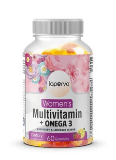 Buy LAPERVA WOMEN'S MULTIVITAMIN + OMEGA 3 60 GUMMIES in Saudi Arabia