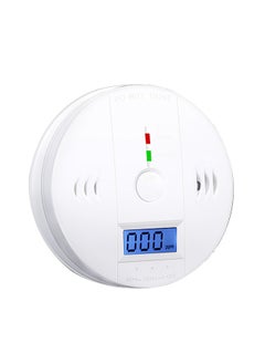 Buy Carbon Monoxide Alarm Detector CO Alarm Detector Powered by Battery with LCD Display Voice Warning in Saudi Arabia