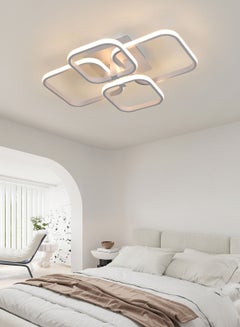 Buy Modern Square Ceiling Lighting with 4 Lightings Warm Light 2700K in UAE