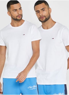 Buy 2 Pack Essential Crew Neck T-Shirt in UAE