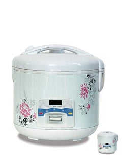 Buy 500W Electric Rice Cooker with Steamer GS-30, Cool Touch Body, Removable Cooking Pot, Auto Shut-off Function 3L Capacity in UAE