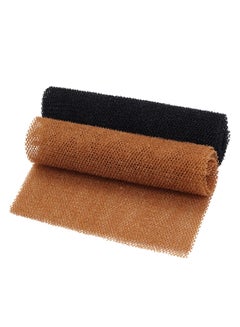 Buy 2 Piece African Net Bath Sponge African Exfoliating Long Body Scrubber Tight Weave Beauty Skin Smoother Tower Bath Cloth Porous Stretches Back Washcloths For Daily Use Or Stocking Stuffer in UAE