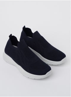 Buy Cobblerz Men's Slip-on Low Top Sneakers BLUE in Saudi Arabia