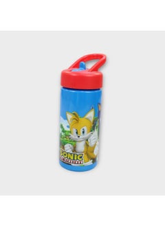 Buy Stor Sonic The Hedgehog Sports Water Bottle with Straw and Built-in Handle 410ml in Egypt