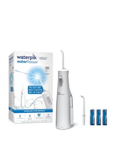 Buy Waterpik Cordless Water Flosser, Battery Operated & Portable for Travel & Home, ADA Accepted Cordless Express, White WF-02(Packaging may vary) in UAE