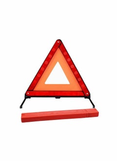 اشتري Reflective triangle car warning sign roadside hazard sign emergency fault board, safety triangle warning kit, foldable car roadside emergency kit في السعودية