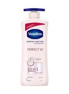 Buy Essential Even Tone Perfect 10 Body Lotion  400 ML in UAE