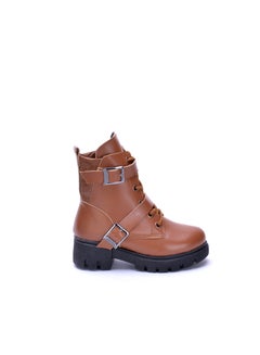 Buy Girls Half Boot High Quality Leather-Havan in Egypt