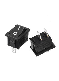 اشتري KNP KCD1 On-Off Black Rocker Switch is a compact reliable and durable SPST  switch designed for various electrical devices Its ergonomic rocker design ensures ease of use while the black color provides a sleek professional appearance. في الامارات