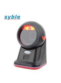 Buy 1D 2D Desktop Barode Scanner Hand-Free Omnidirectional Wired Barcode Scanner Automatic Image Scanning Barcode Scanner in Egypt