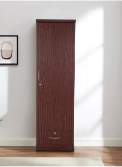 Buy Karnak Best 1 Door Wooden Wardrobe Cabinet Cupboard Engineered Wood Perfect Modern Stylish Heavy Duty Color OAK 611 in UAE