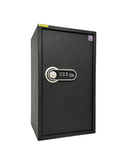 اشتري LG Well Designed textured-Black Fingerprint Safe Box , Kalon and Password - With 2 adjustable shelves -  Secure Storage with Biometric Access H70*W40*D35 CM في مصر